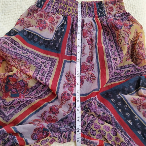 Free People Movement Sashay My Harem All Over Print Joggers Size S - Picture 13 of 14